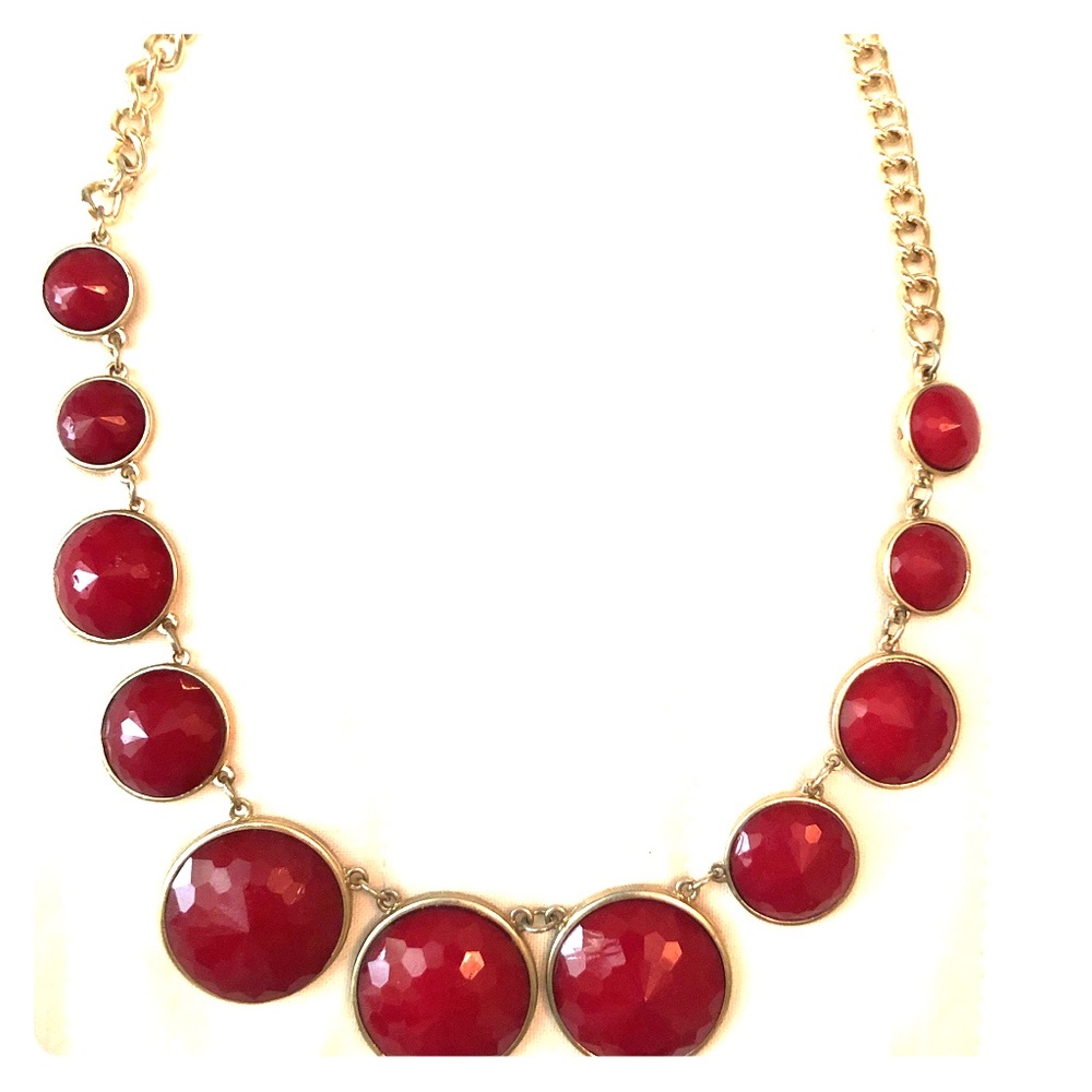 Garnet necklace